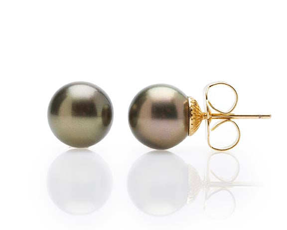 Tahitian Medium Mallorca Pearl Stud