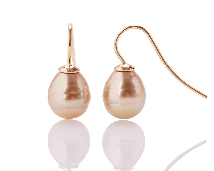 Blush Petite Teardrop Earrings