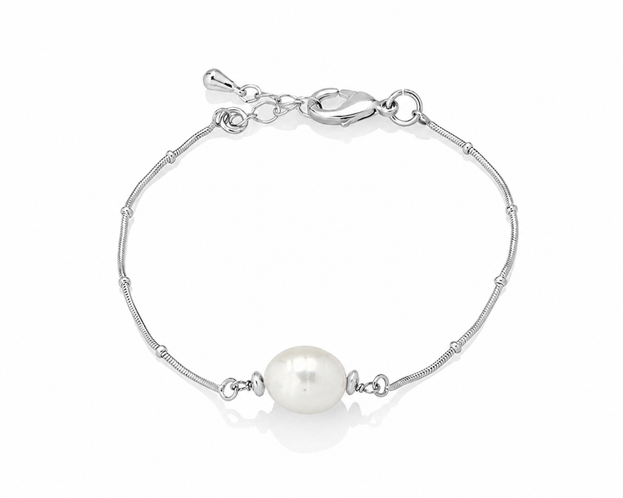 O Pearl Circle Bracelet