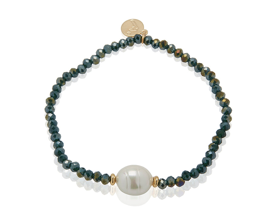 Sophie Bracelet Peacock Green